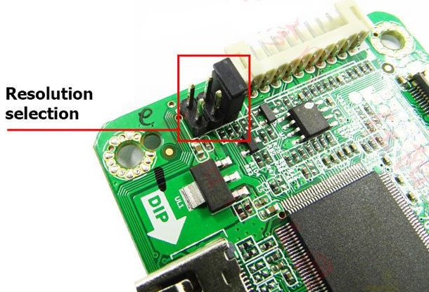 RT2555 univerzální eDP TFT displej ovládací deska s audio vstupem