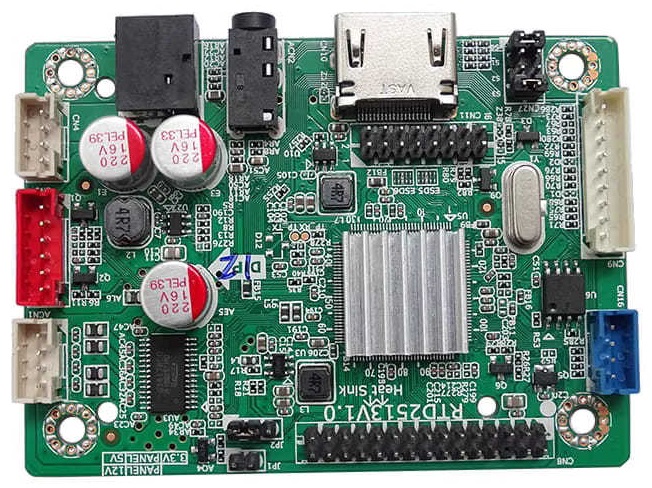 RTD2513 V1.0 LVDS HDMI řídicí deska displeje