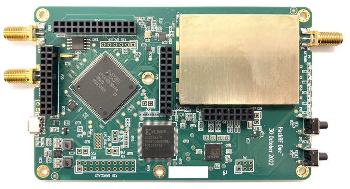 HackRF One 1MHz-6GHz SDR s kovovým krytem, SW defined radio, briv