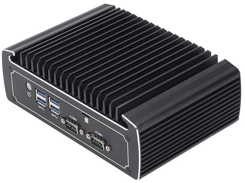 N3022 průmyslové mini PC, barebone, fanless, briv