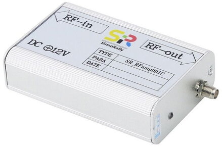 RFamp001C zesilovač, 30dB, 9KHz-6GHz