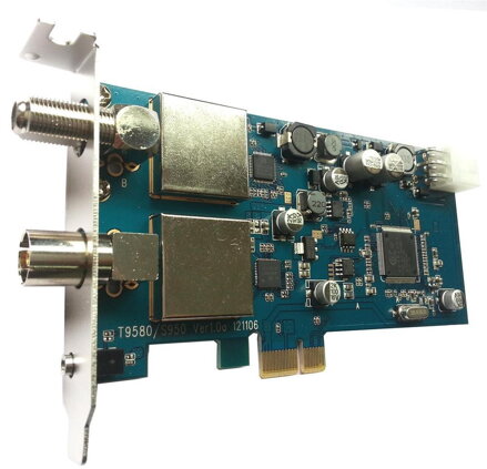 DVBSky T9580 DVB-T/T2/C/S2 PCIe interní duální tuner